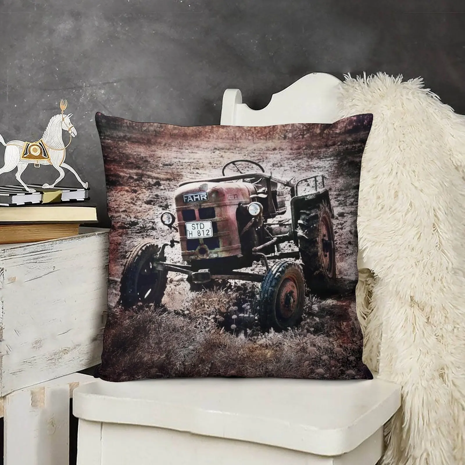 Декоративные наволочки для диванной подушки гостиной