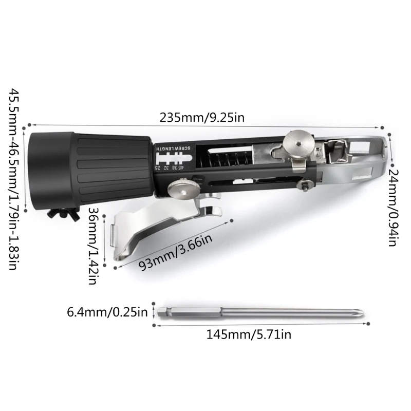 Адаптер для винтовых пистолетов автоматические винтовые шипы адаптер цепной