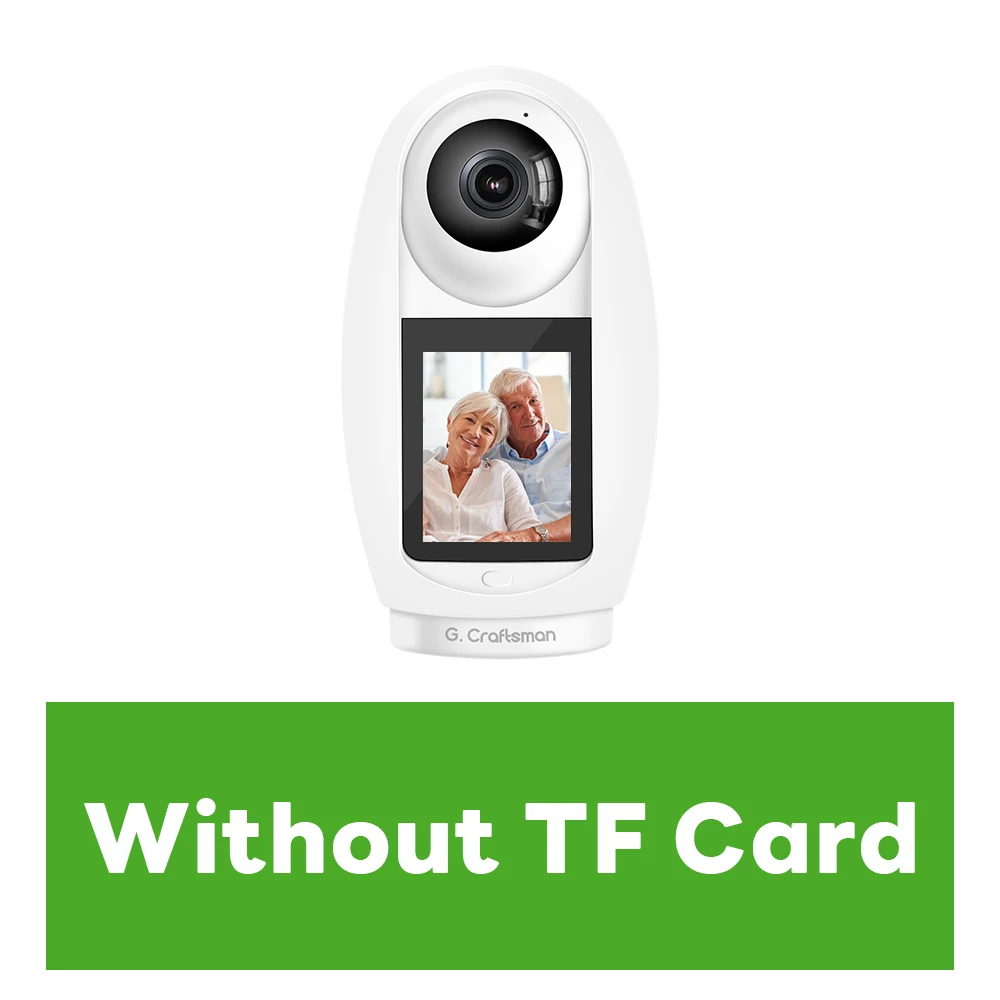 G.Craftsman IP-камера GW-R2FD-M3X для дома с Wi-Fi, двусторонним аудио и отслеживанием людей