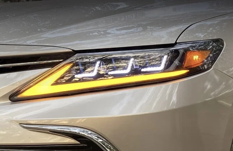 Yuanshuo автозапчасти автомобильные светодиодные фары для Toyto Camry объектив