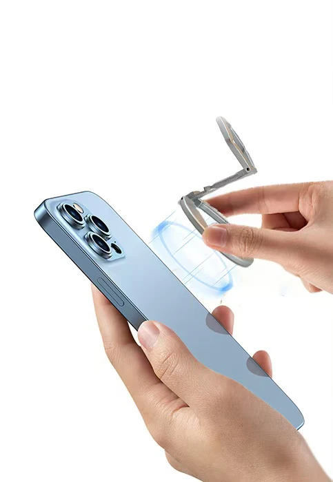 Сильный магнитный держатель телефона для Apple iPhone с вращением на 360° настенный без