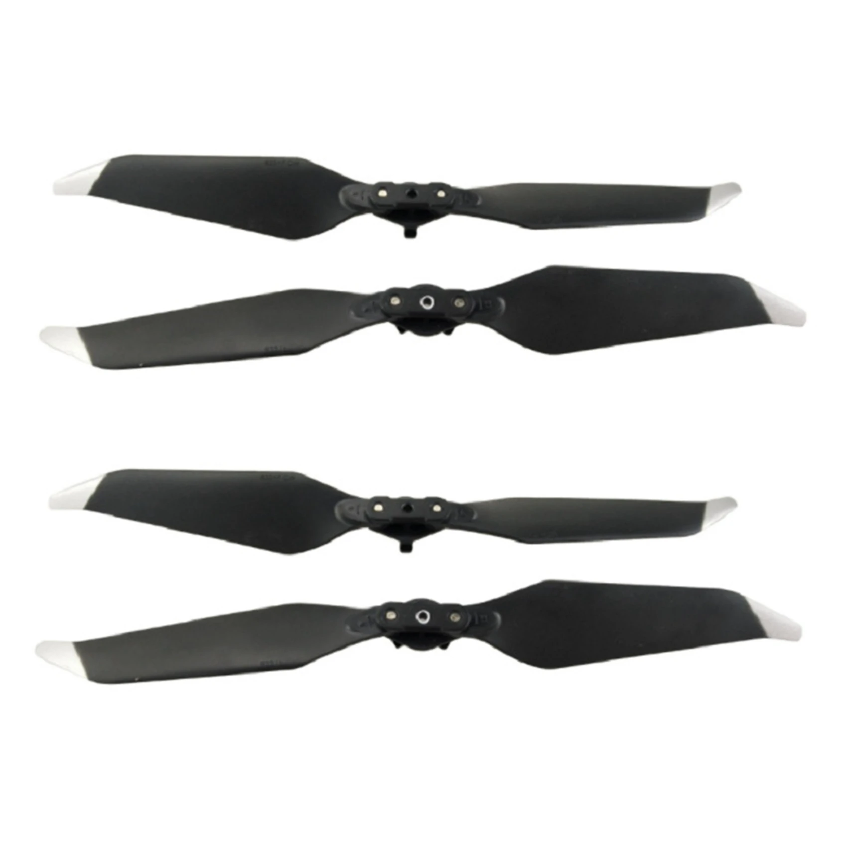 2 пары малошумных Быстросъемных пропеллеров для DJI Mavic Pro или Platinum серебряные