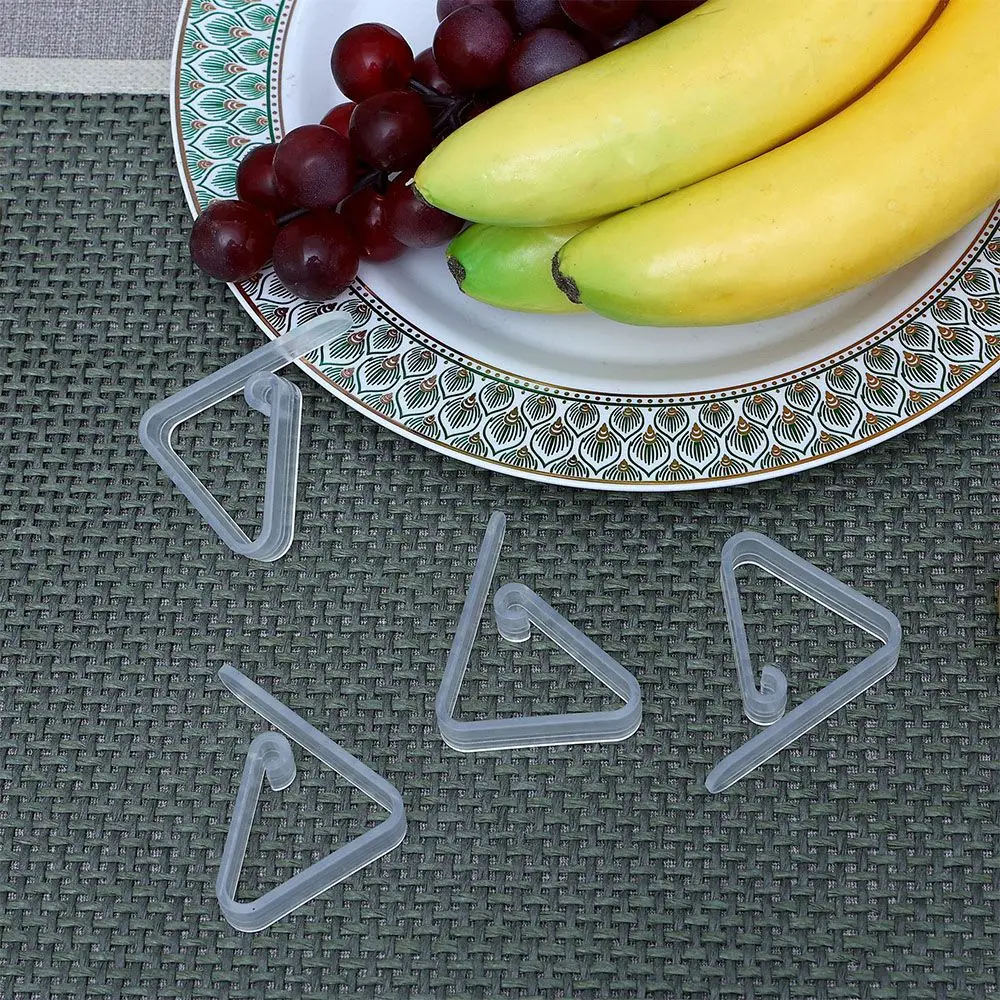 

4Pcs/Pack Home Transparent Plastic Picnic Fixed Buckle Table Cloth Clips Holder Clamps Tablecloth Cover