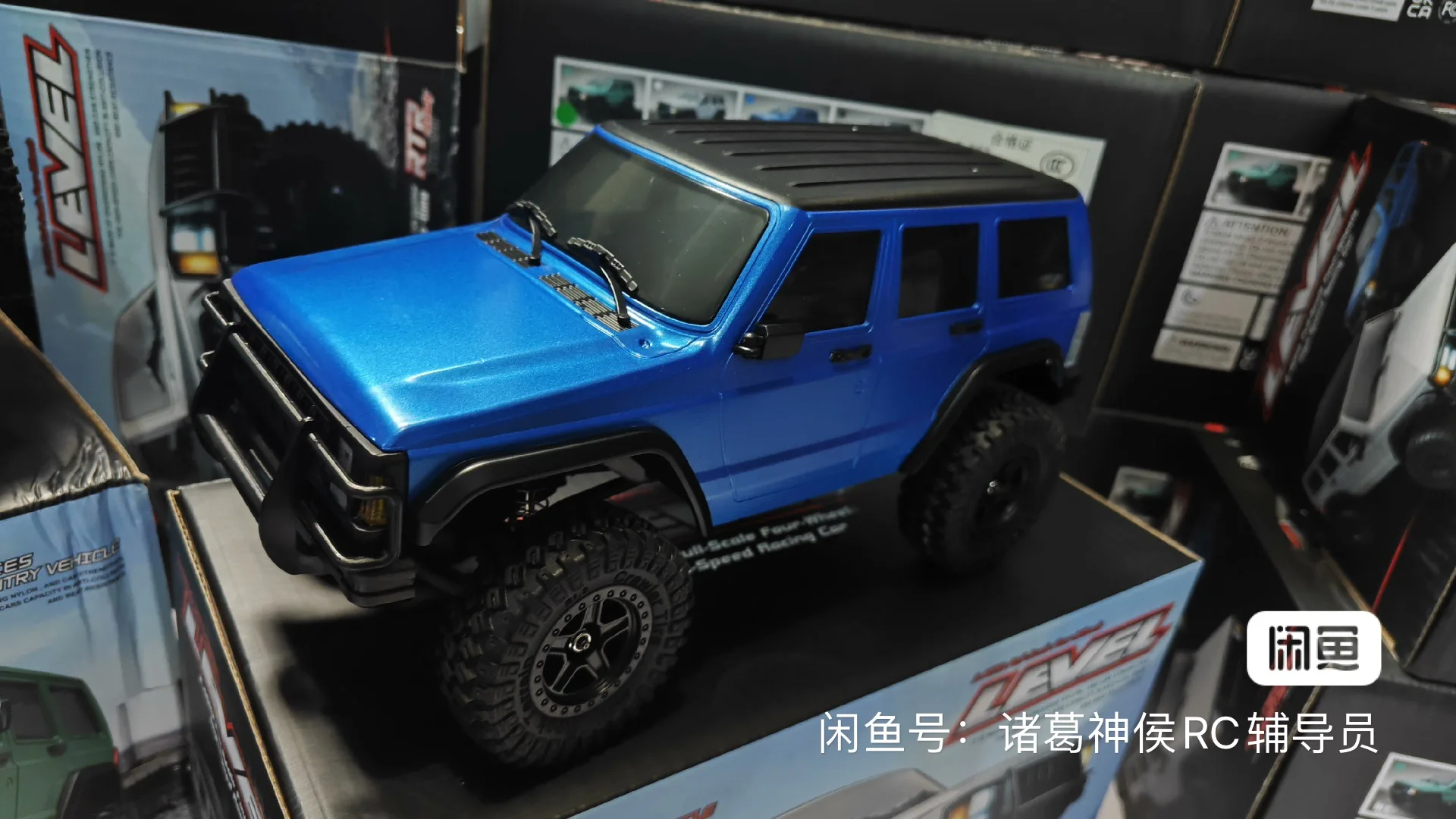 1/18 Jjrc полностью масштабированный альпинистский полноприводный автомобиль с