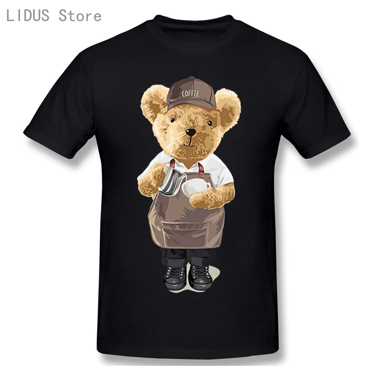 

Chef Teddy Bear T shirt Harajuku T-shirt Graphics Tshirt Brands Tee Top