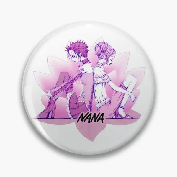 

Nana T Shirt Customizable Soft Button Pin Fashion Cute Collar Jewelry Brooch Lover Hat Clothes Gift Lapel Pin Decor Creative
