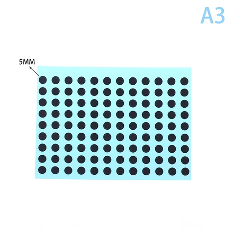 Токопроводящие резиновые подушечки для ремонта кнопок пульта KOQZM