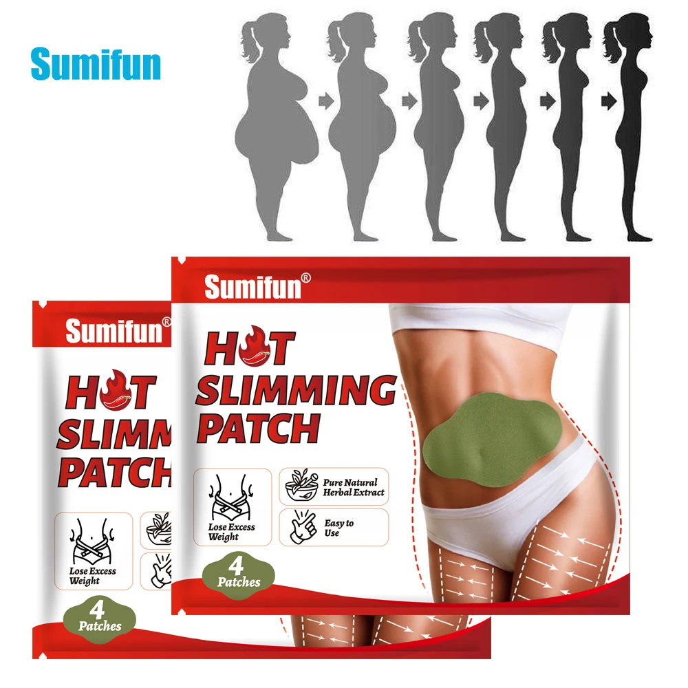 

4/16/32pcs Slimming Patch Leg Belly Waist Fat Burning Medical Plaster Remove Cellulite Massage Sticker Weight Lost Body Detox