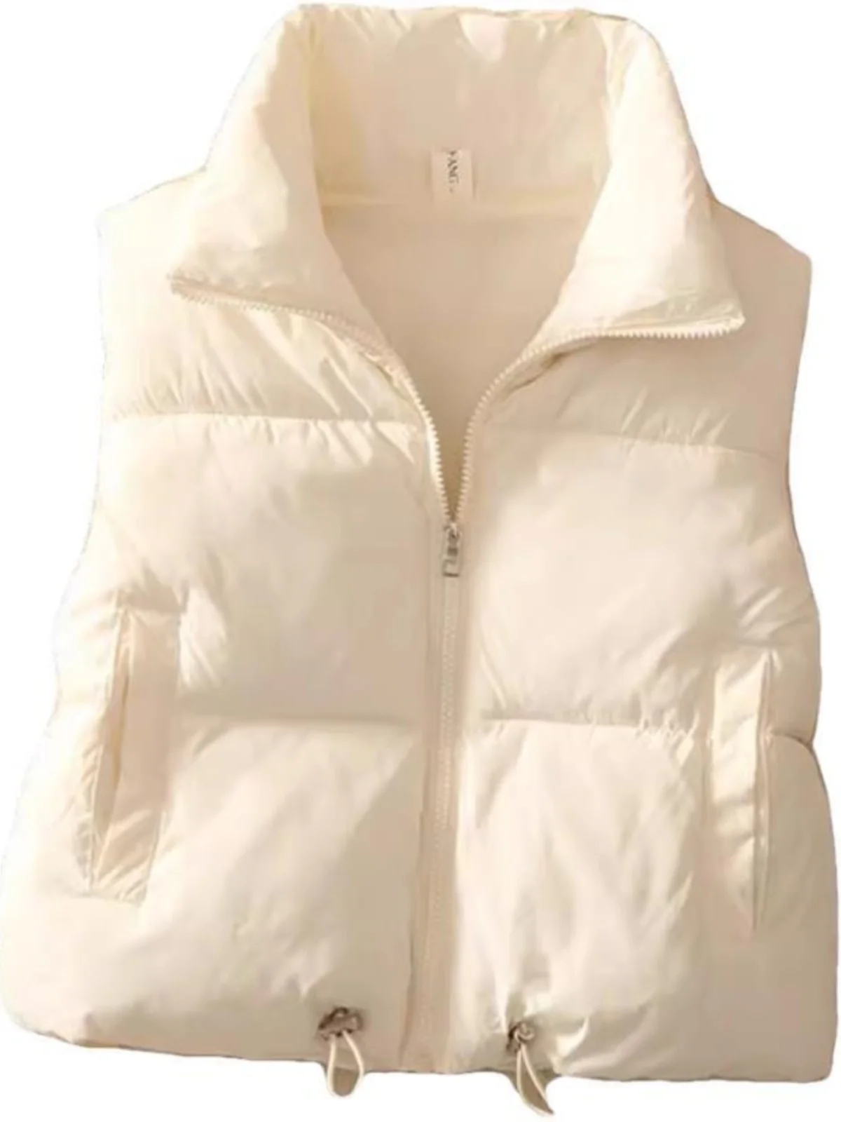 Уникальный супер красивый пуховый жилет с хлопковой подкладкой женский новый 2024