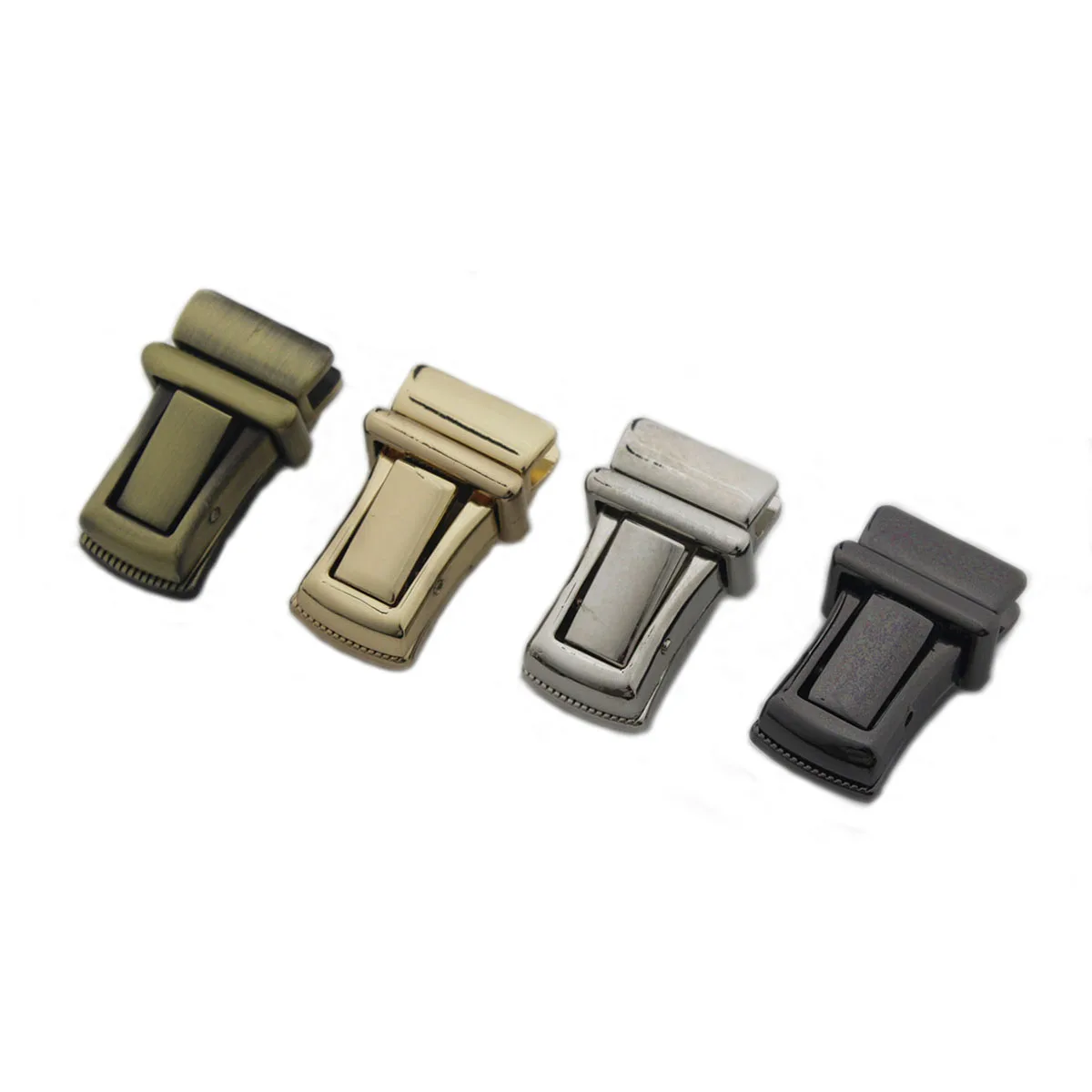 

1pcs Metal Press Lock Tongue Lock Clasp Closure Parts Hardware for Bag Shoulder Handbag DIY Craft Closure Bag Parts Accessories