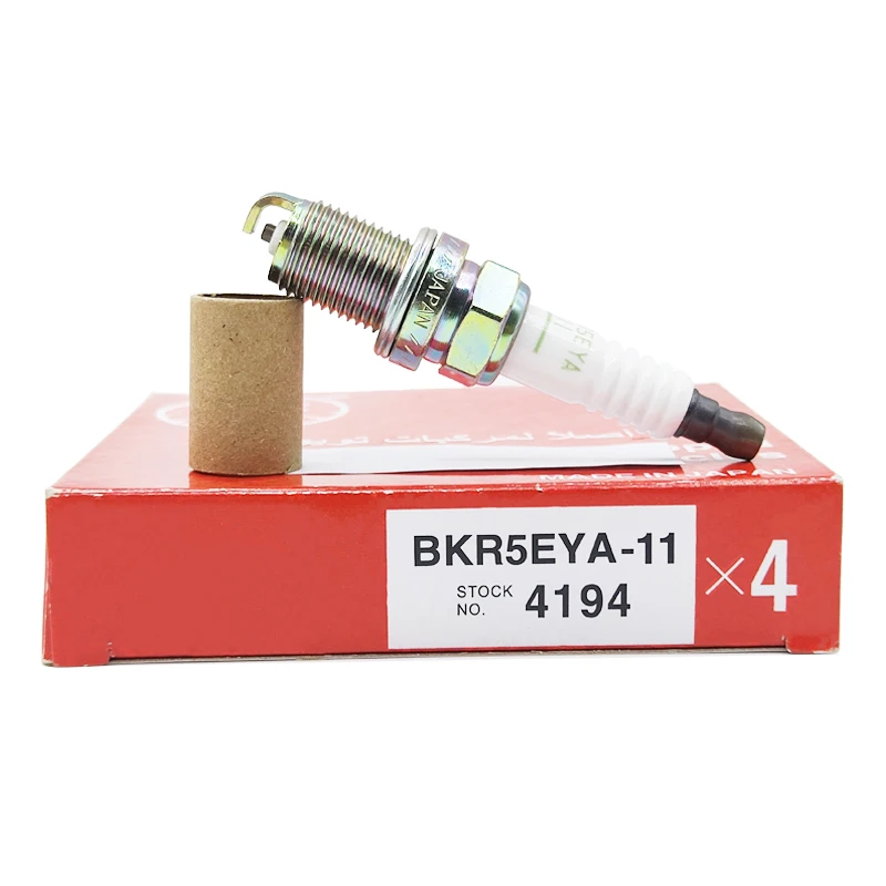 

4PCS BKR5EYA-11 4194 Normal Spark Plug For Toyota Lexus SC GS Celica MR2 Matrix 4Runner Previa BKR5EYA11 2526 5776