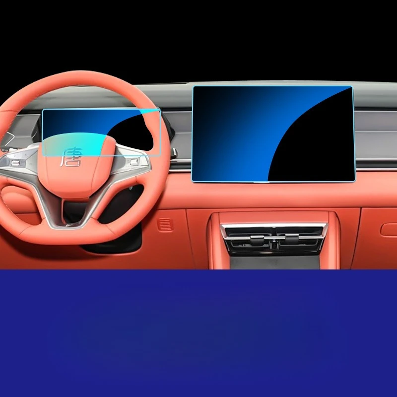 

Для BYD TANG L dm/ev 2025-2026 15,6-дюймовый автомобильный GPS-навигатор, экран, закаленное стекло, защитная пленка, пленка для приборной панели