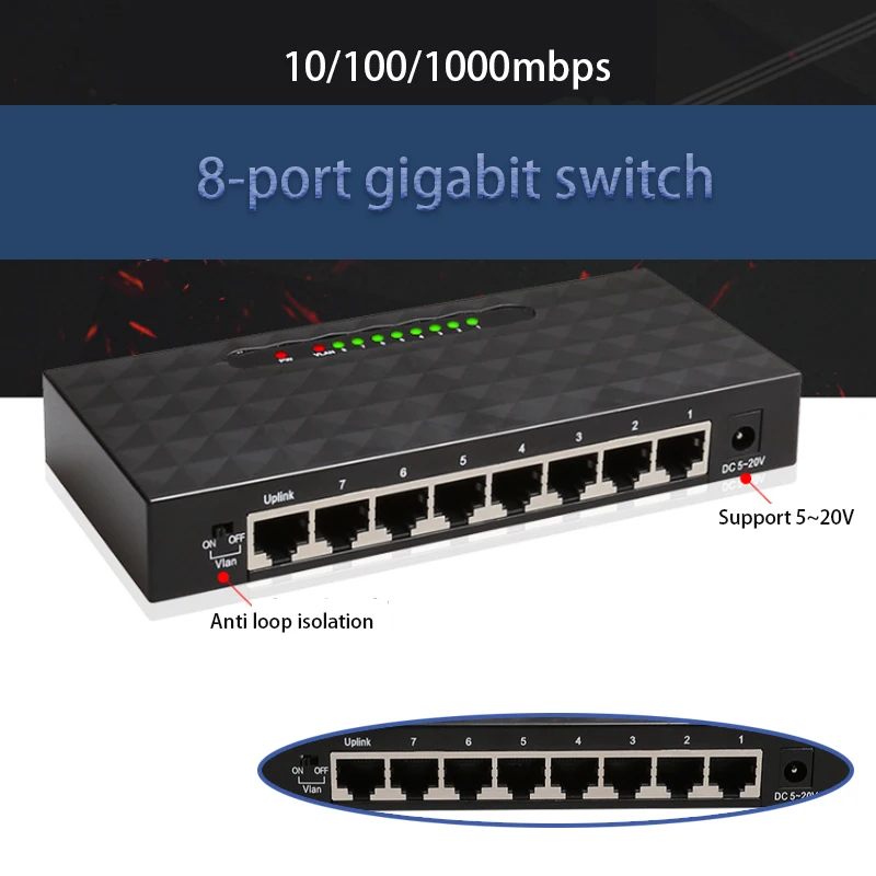 

Usb-хаб RJ45, 10/100 Мбит/с