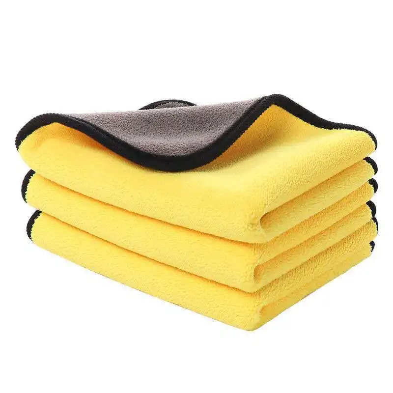 

3/6/10PCS Car Wash Towel Car Wash Microfiber Towel 30x30Cm Car Cleaning Drying Cloth Hemming Car Care Cloth Detailing