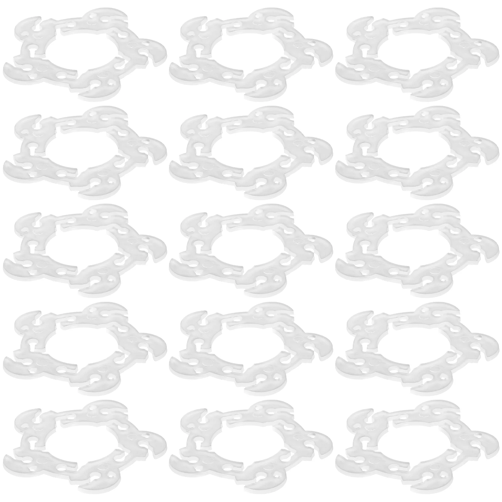 

100 Pcs Balloon Arch Clip Balloons Column Stand Connector Party Rings Clear Supplies Buckle Poles Base Clips Bracket Buckles