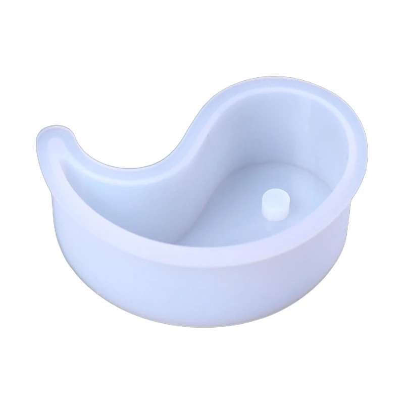 

Tai Chi Yin Yang Candle UV Epoxy Resin Mold Gypsum Plaster Wax Soap Casting Mold