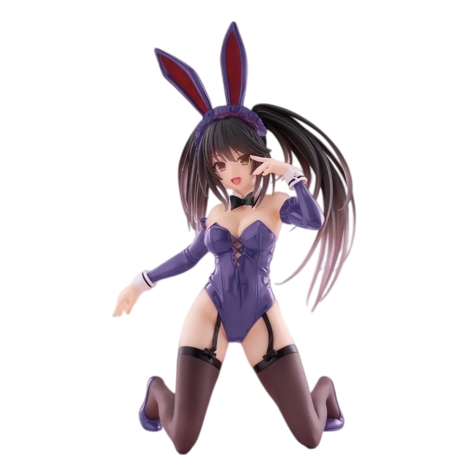 В наличии: BANPRESTO Date A Live Shining Charm Miku Yuu&Toka Yatogami&Kurumi Tokisaki, версия Черная шелковая девушка-зайчик. Игрушечная фигурка-кукла (art.: 3920dbcdfa89f) - 3920dbcdfa89f