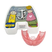 blue pink j1 correct poor oral habits dental mrc appliance j1 for juniorsmyobrace teeth trainer children j1myobrace j1