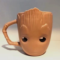 creative modeling tree person ceramic mug office coffee cup tree person mug galaxy guardian personality mug friend gift