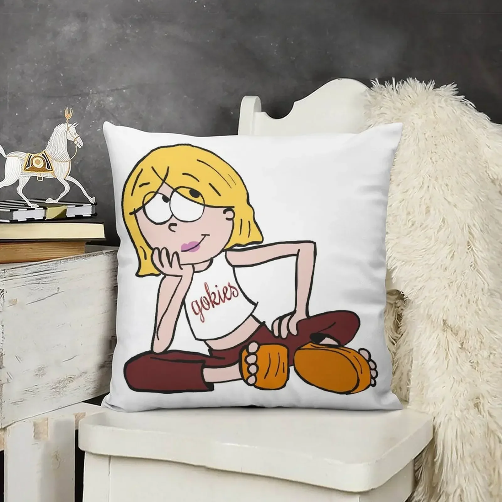 Подушка Gokies Lizzie McGuire рождественская наволочка чехол для дивана подушка