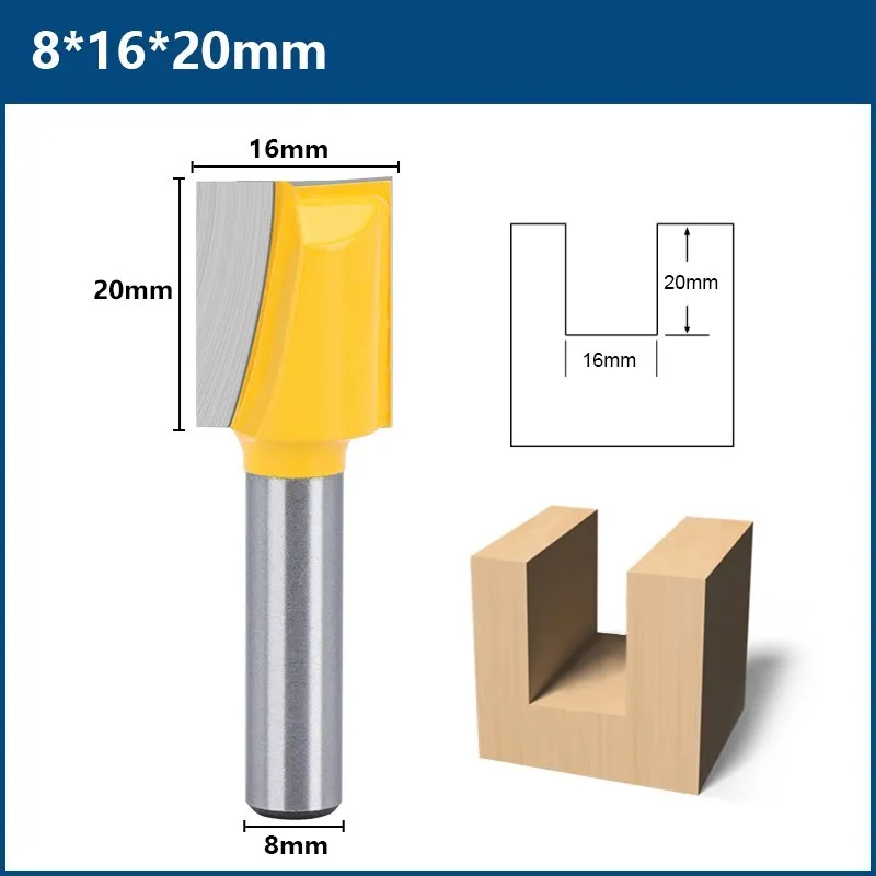 Фреза XCAN MGD202299 твердосплавная 8 мм 8,9,5,12,16 мм