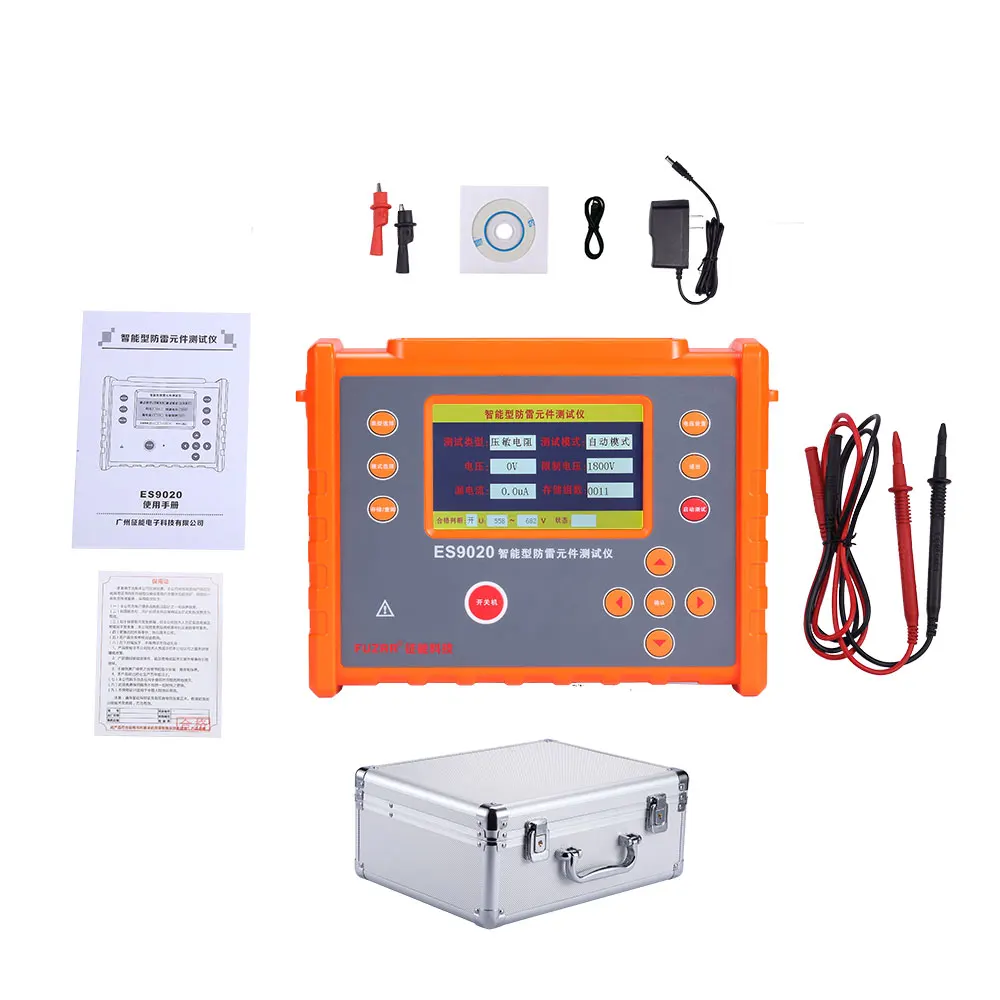 

Intelligent lightning protection component (SPD) tester ES9020 MOV GDT SPD Arrester Tester