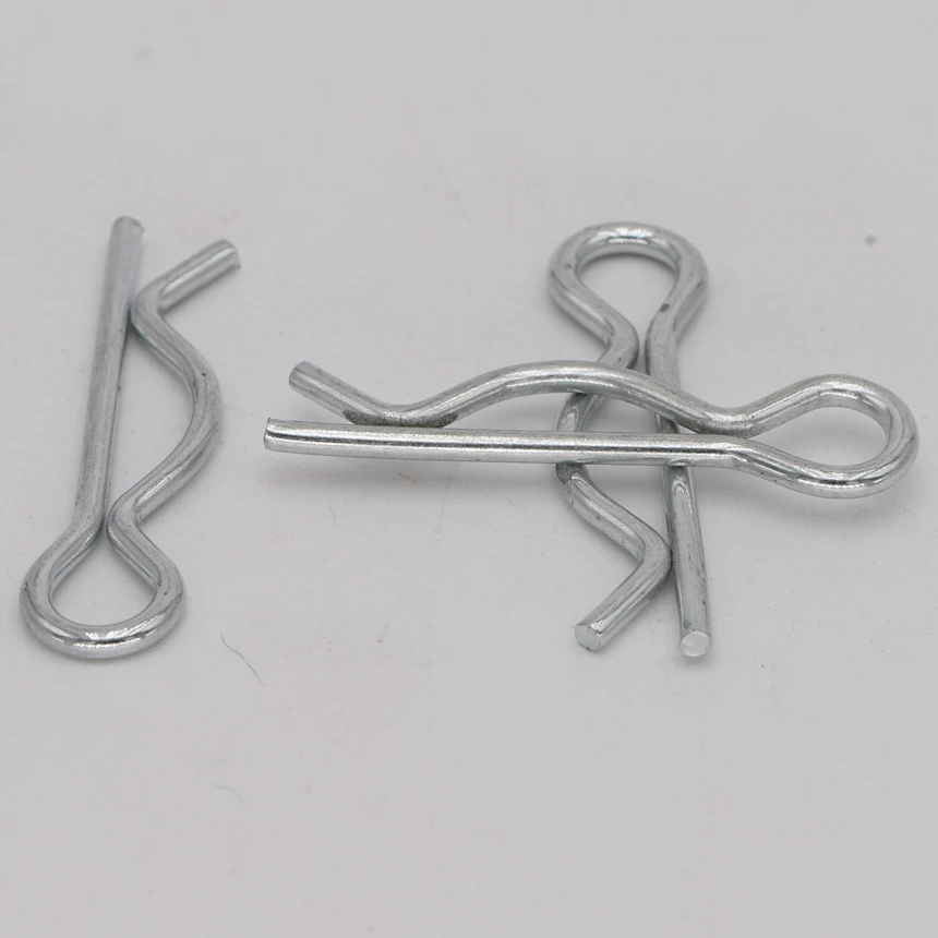 M3 M3.5 * 65 M3x65 75 M3.5x75 оцинкованная сталь DIN11024 B R форма открытая клипса волновой вал