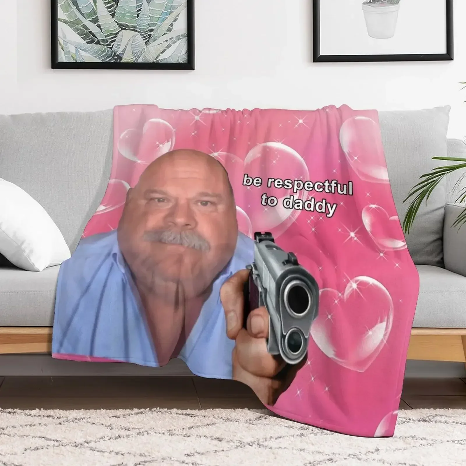 Daddy Winkle Bertram Be Respectful to Wow Yrs22 Плед Диваны Манга Одеяла