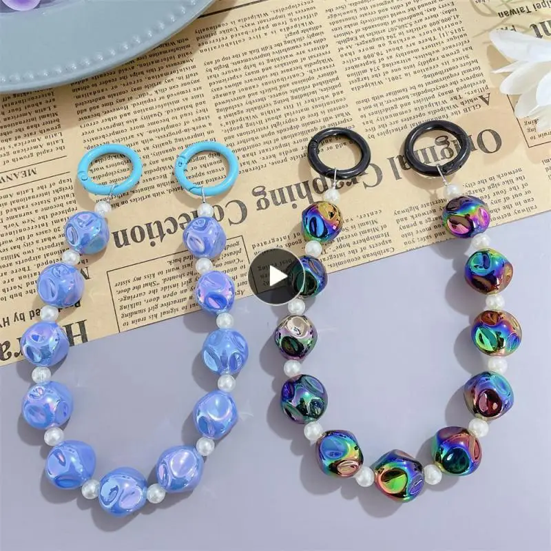 

Accessories Fig Simple Durable Noctilucent Fashion Pendant Mobile Phone Periphery Beaded Practical Beautiful Mobile Phone Chain