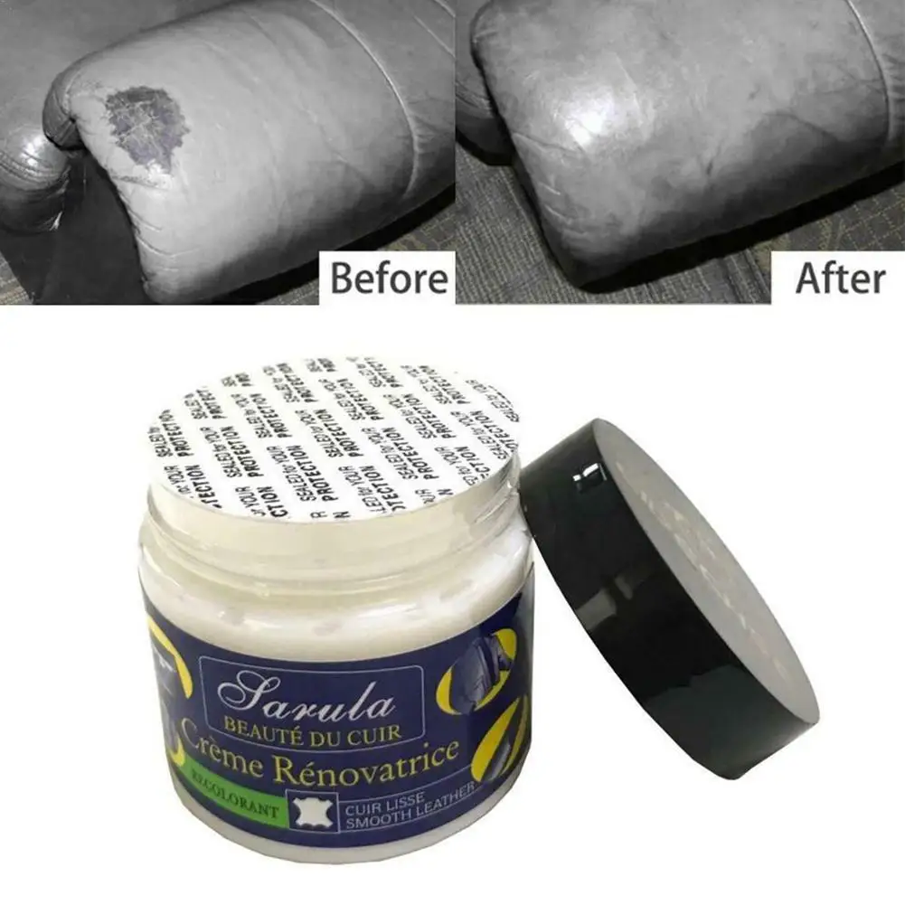 

Car Seat Leather Restoration Vinyl Repair Kit Auto Car Seat Sofa Leather Holes Scratch Cracks Rips Liquid Leather Repair Cream