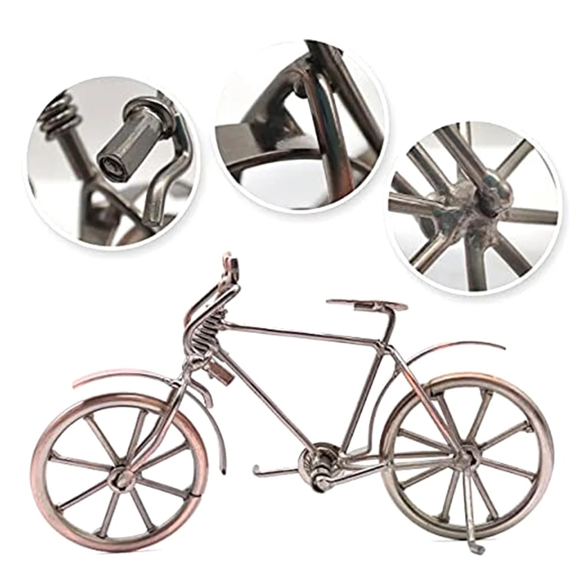 Железная модель велосипеда в стиле ретро металлические украшения для дома и