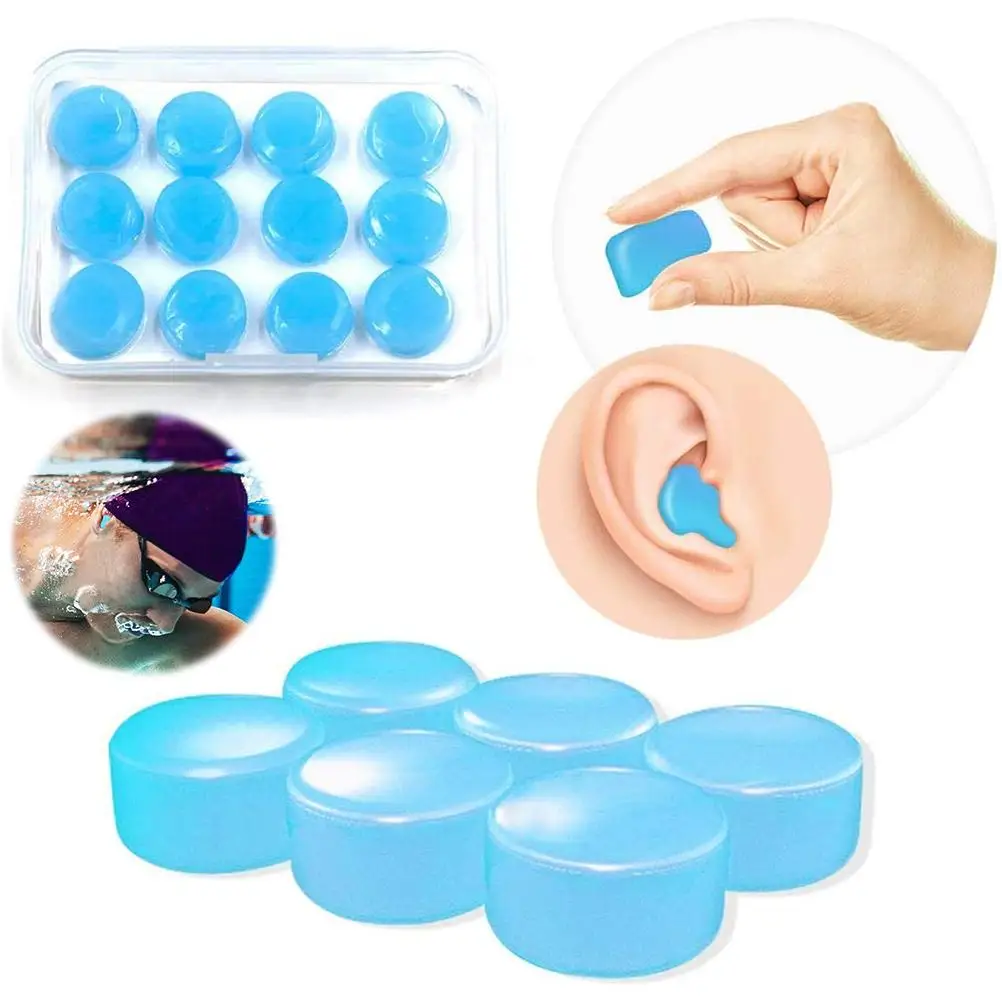 

12 Pcs Earplugs Noise Reduction Protection Sound Insulation Foam Soft Sleep Cancelling Anti Bruit Earplug Sleeping Ear Plugs