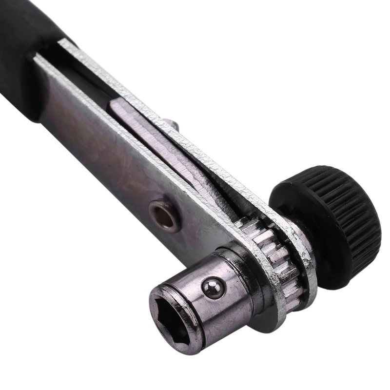 

Ratchet Wrench 1/4 Inch Screwdriver Rod Socket Wrench Tools With 18Pcs Wire Terminal Removal Tool Wiring Crimp
