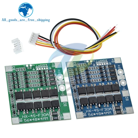 TZT BMS 4S 30A для аккумуляторов 18650/32650