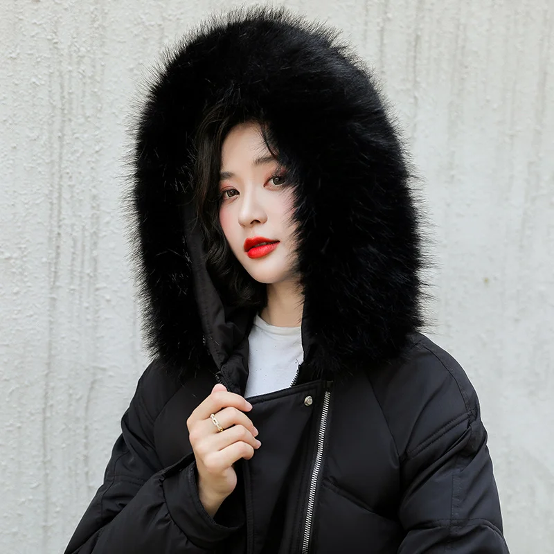 Plush Coat Short Coat women's Down Jacket Warm Cotton Clothing 2023 Winter Parker Fashion Cotton All-matching