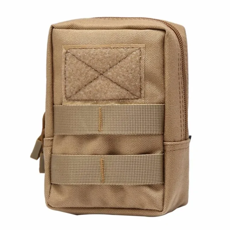 

1000D Outdoor Military Tactical Waist Bag Multifunctional EDC Molle Tool Zipper Waist Pack Accessory Durable Belt Pouch