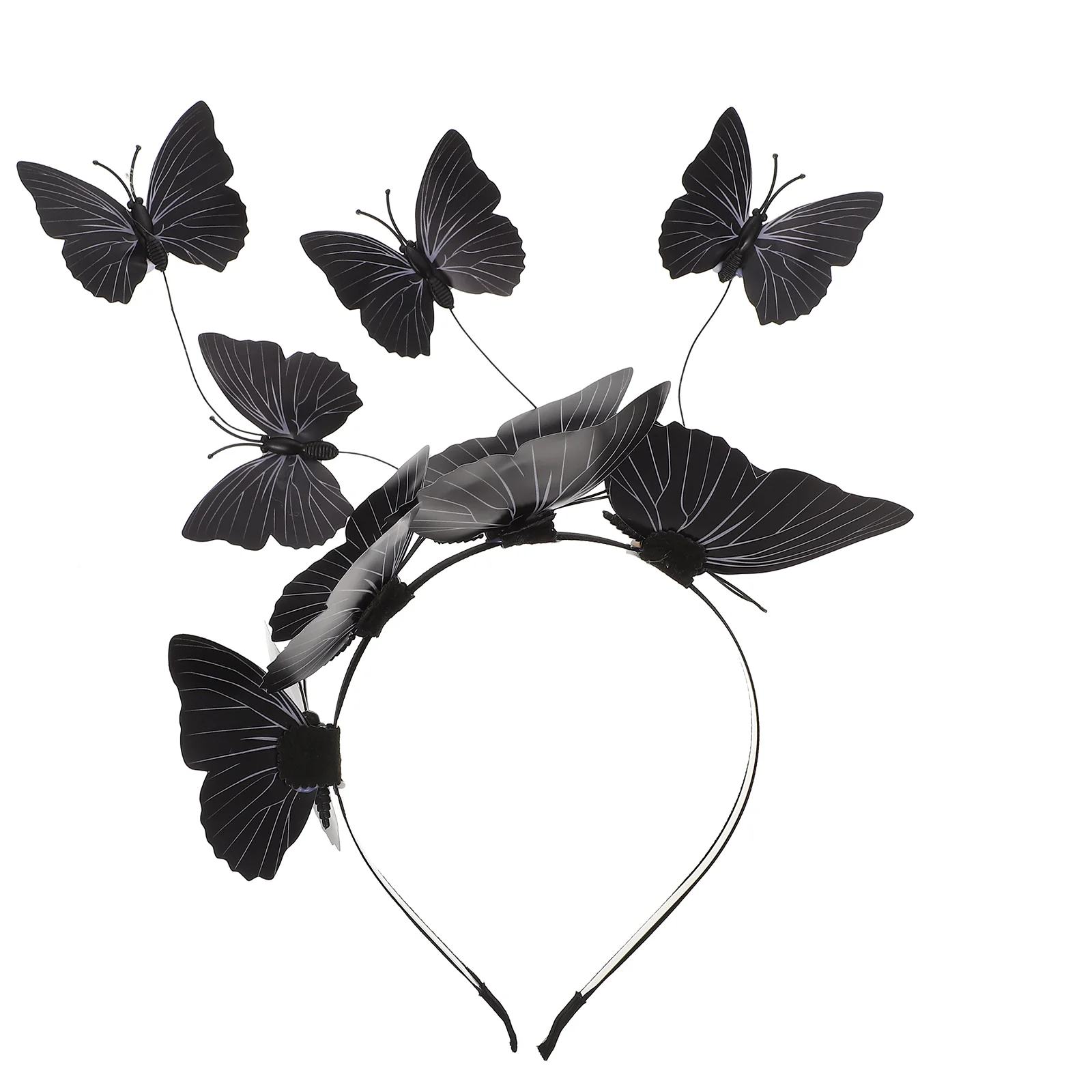 

3D Butterfly Headband Decorative Costume Headpiece Stage Headdress Festival Party Outdoor Wedding