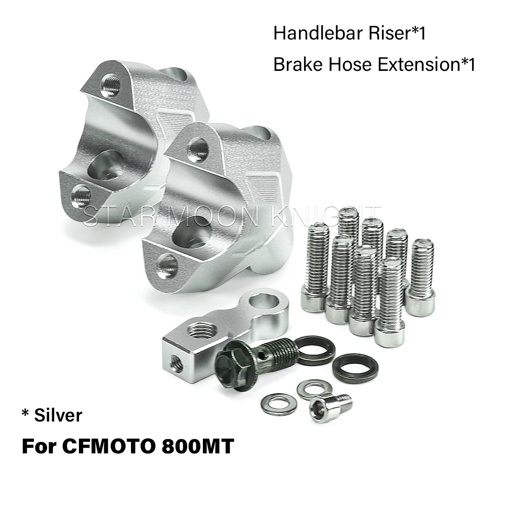 

Переходник-удлинитель CF 800MT для руля CFMOTO 800MT 800 MT, комплект переходников для руля 3 см, аксессуары для удлинения тормозного шланга