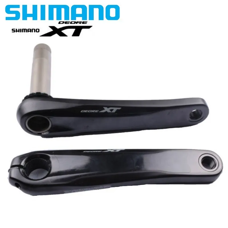Шатун и передняя звездочка велосипеда Shimano DEORE XT M8100