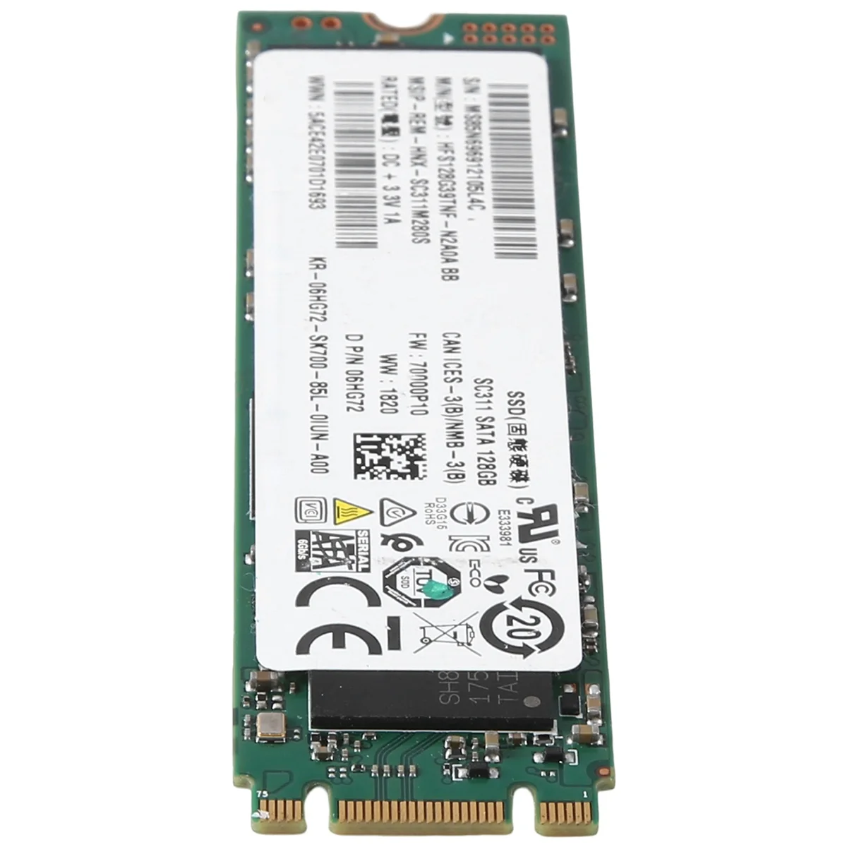 Для SK SC311 128 ГБ SATA SSD HFS128G39TNF-N2A0A M.2 6 Гбит/с для настольного портативного компьютера