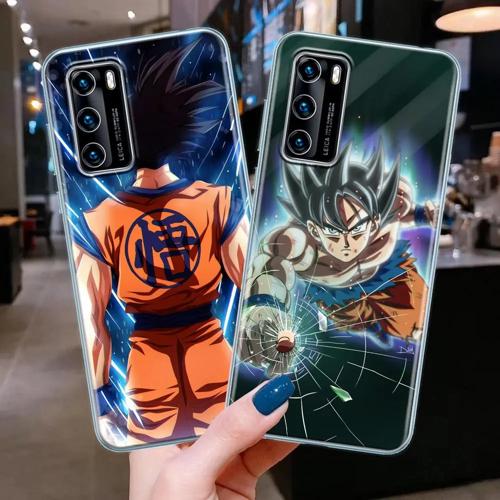 Прозрачный силиконовый чехол DragonBall Son Goku для Huawei P30 P40 P20 Lite P50 Pro P Smart Z 2019 мягкая