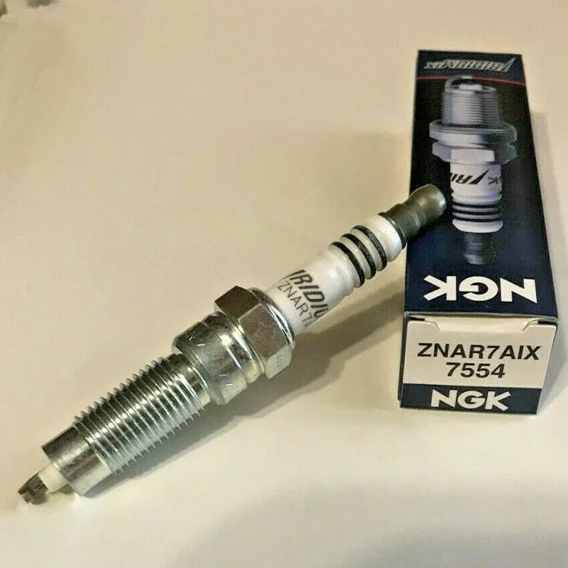 ZNAR7AIX 7554 Оригинальная лазерная иридиевая свеча зажигания NGK для Ford F-150 F-450 F150 F450 F550