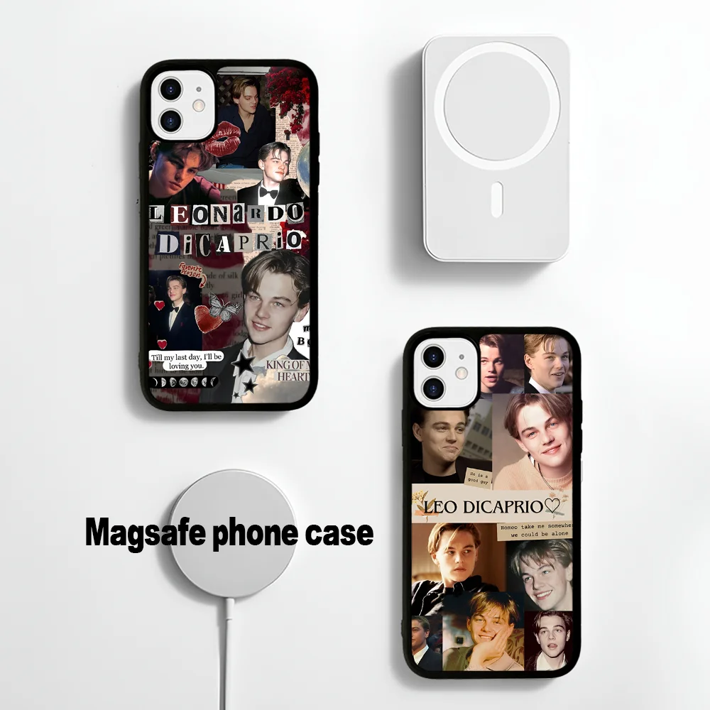 Чехол для телефона Star Teenage Leonardo DiCaprio магнитный чехол iPhone 16 14 13 12 11 15 Pro Max Plus Magsafe