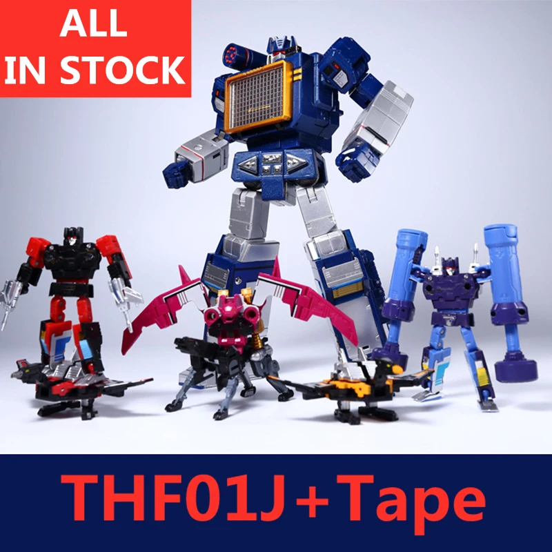 THF-01J Soundwave G1 трансформер THF лента корпус THF01J THF01P 6 лент Walkman шедевр MP13 MP-13