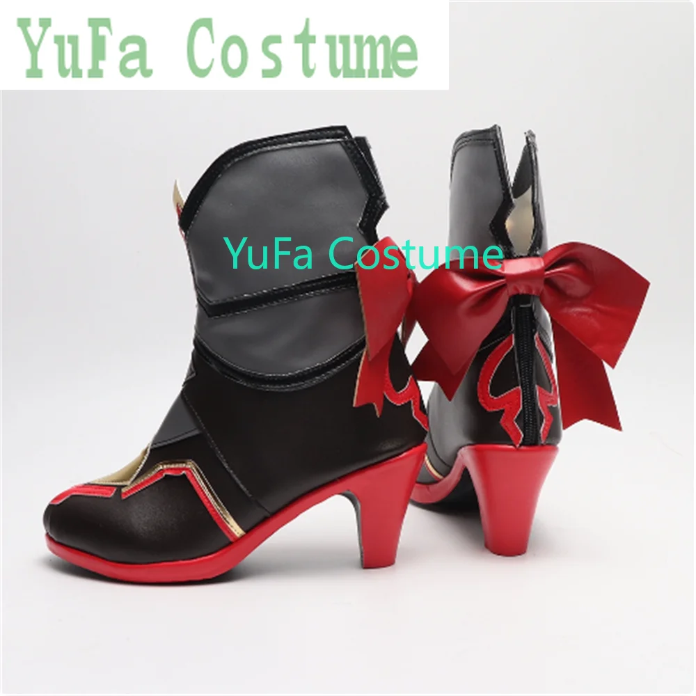 Лунный Воу Crimson Love Honkai Impact Honkai: Star Rail Обувь для косплея Сапоги Игра Аниме Хэллоуин