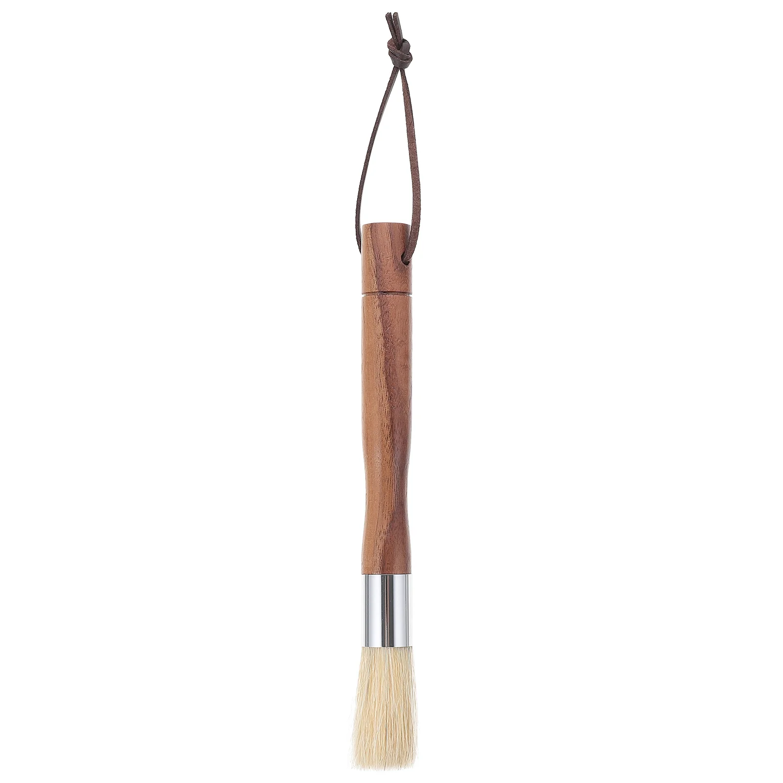 

Brush Coffee Cleaning Machine Espresso Grinder Cleaner Maker Accessories Wood Handle Tool Convenient Powder Round Grounds Detail