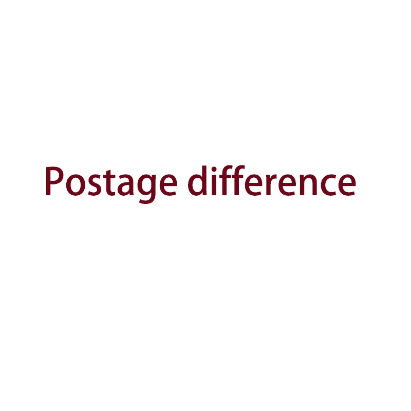 

Postage difference