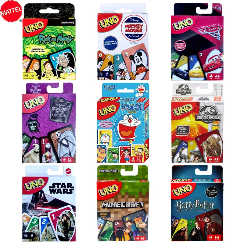 Одна застежка! Настольные игры игральные карты Тачки Disney Микки Маус настольная