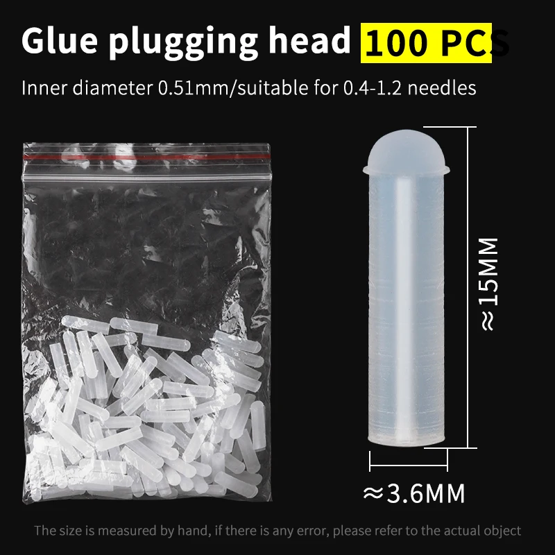 

LUXIANZI Силиконовые заглушки для игл 10/50/100 шт