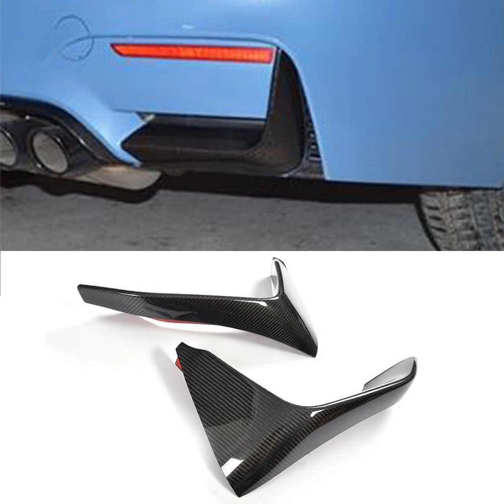 

Разветвители для заднего бампера BMW F80 M3 Sedan F82 F83 M4 Coupe Convertible 2014 - 2020